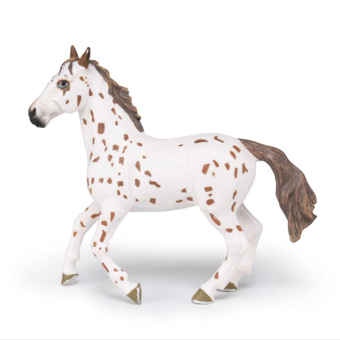 papo-horses-braune-appaloosa-stute-pferdefigur-gefleckt image 1