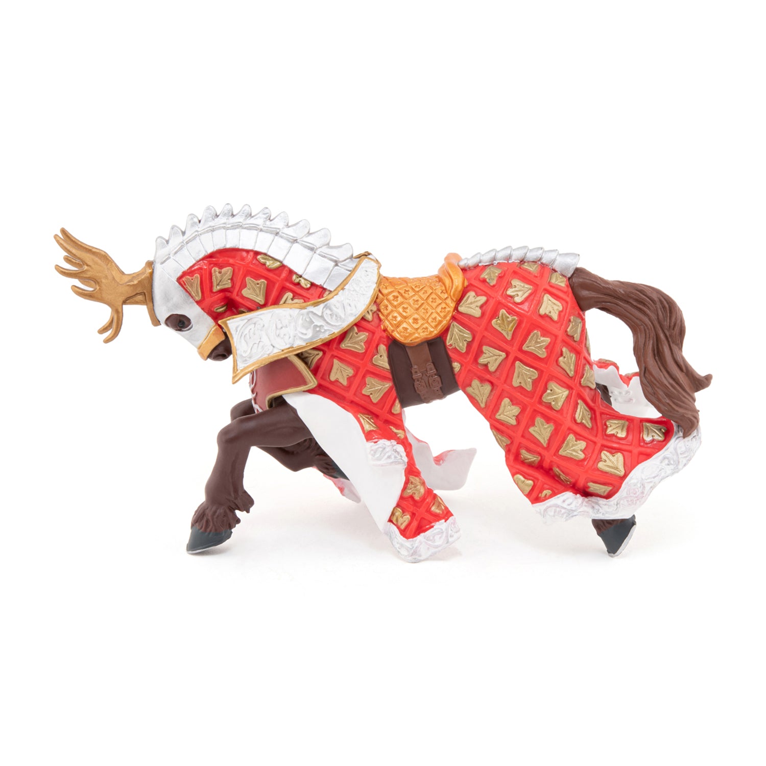 papo-medieval-master-of-arms-pferdefigur-mit-hirschwappen image 4