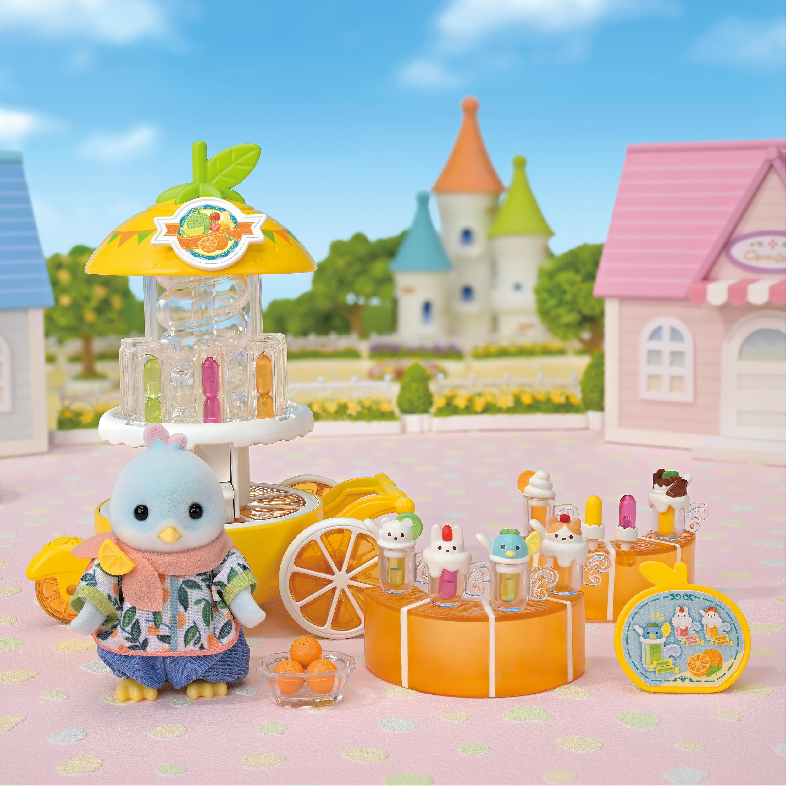 sylvanian-families-town-5861-zitronenvogel-saftbar-spielset image 2