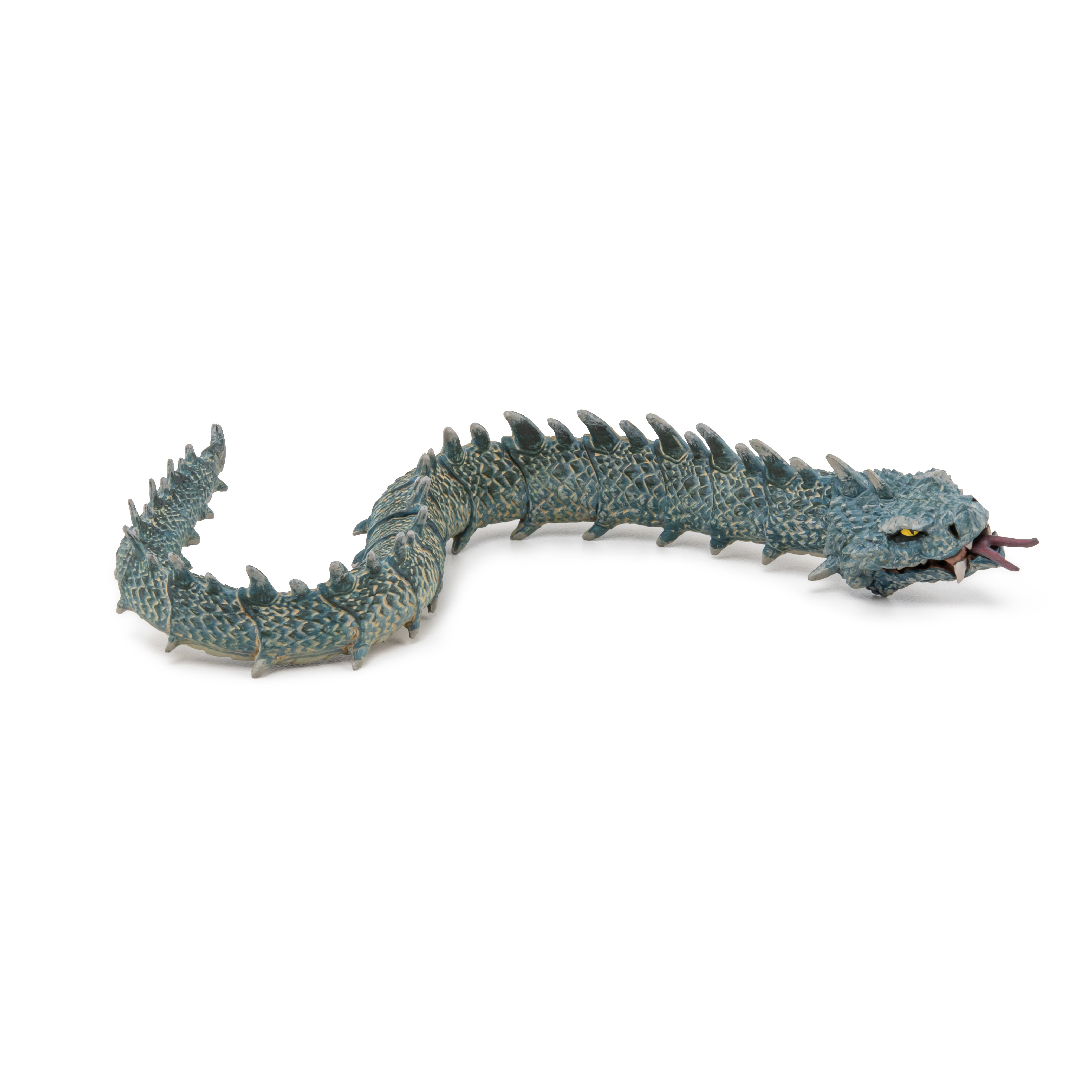 papo-fantasy-basilisk-schlangenfigur-beweglich-giftgr-n image 2
