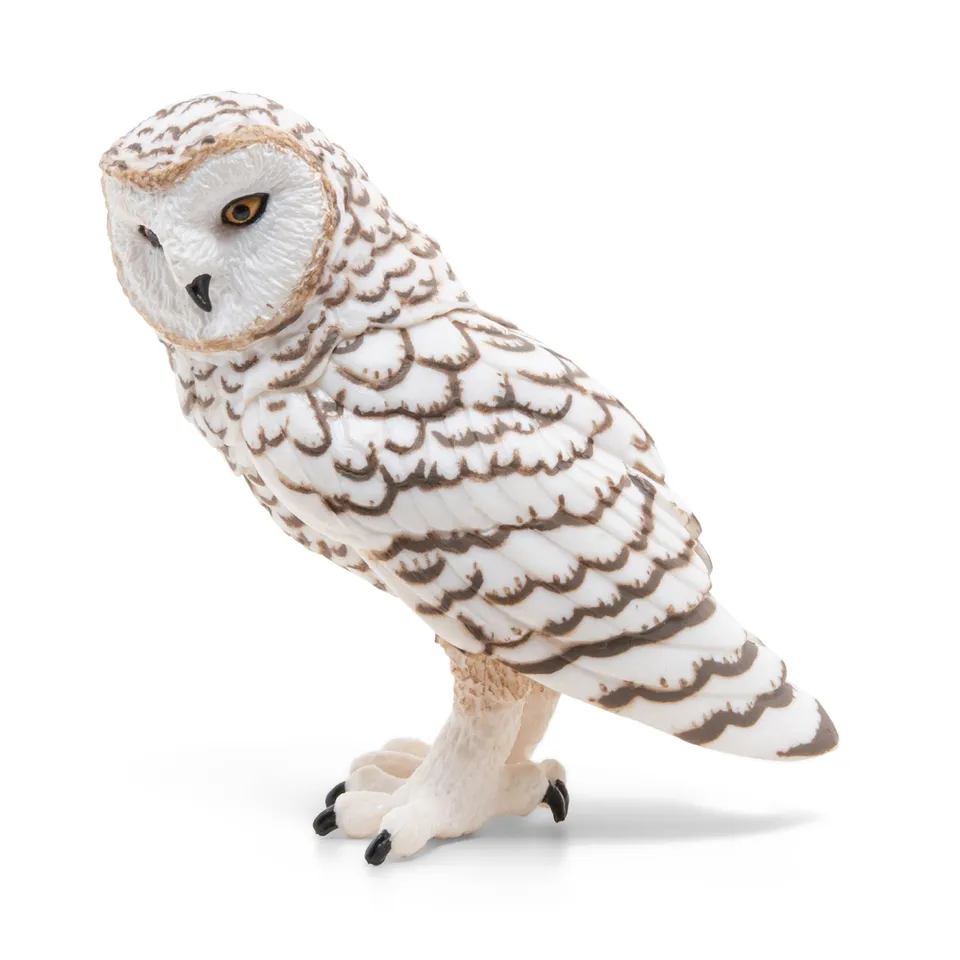 papo-wildlife-schneeeule-vogel-figur image 1