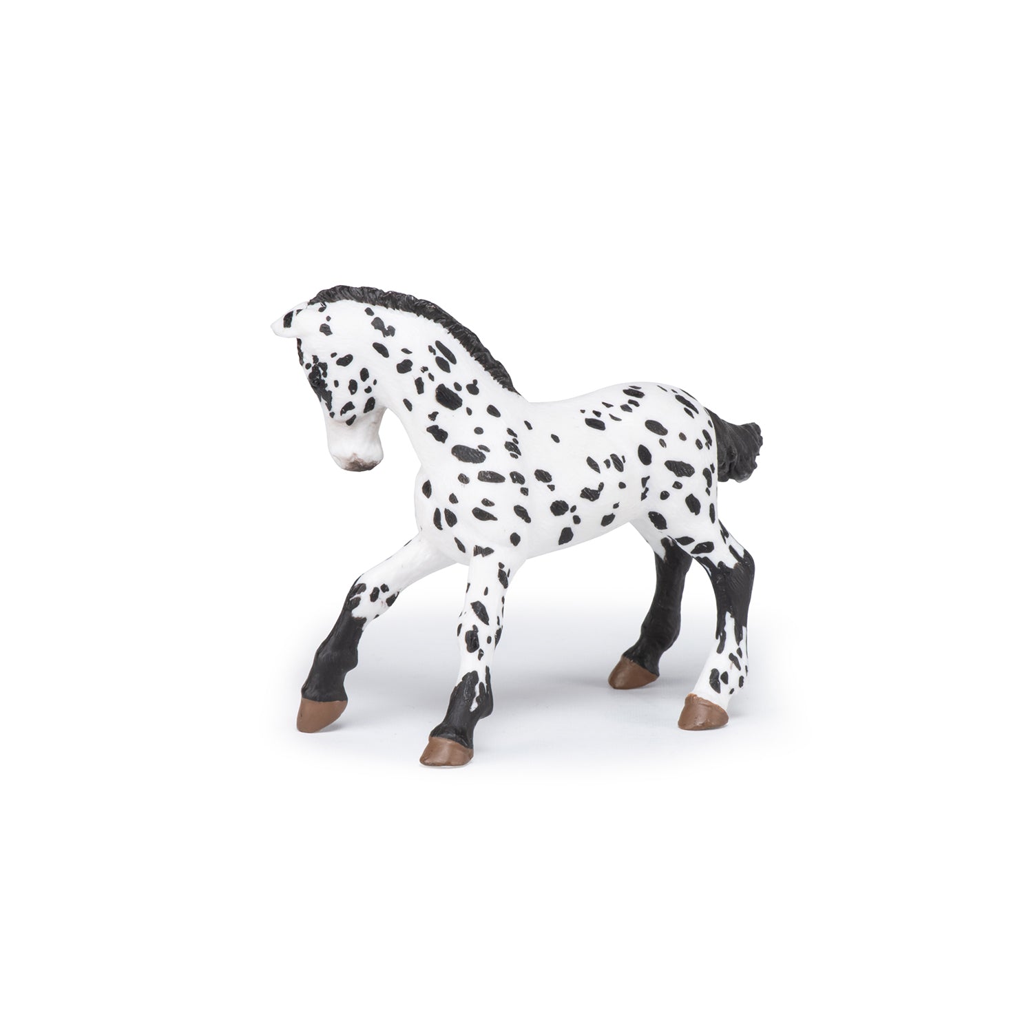 papo-horses-appaloosa-fohlen-schwarz-spielfigur-gefleckt image 5