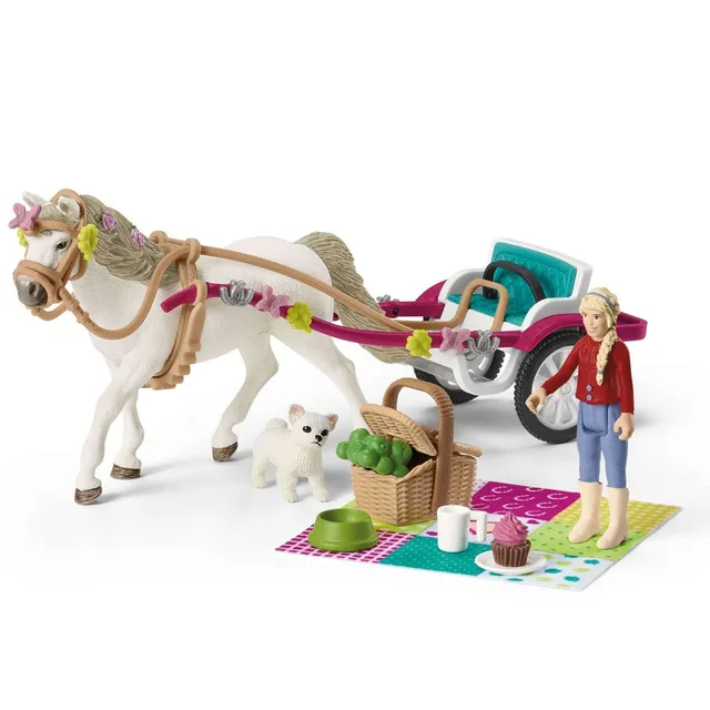 schleich-horse-club-kutsche-pferdeshow-spielset-pony image 1