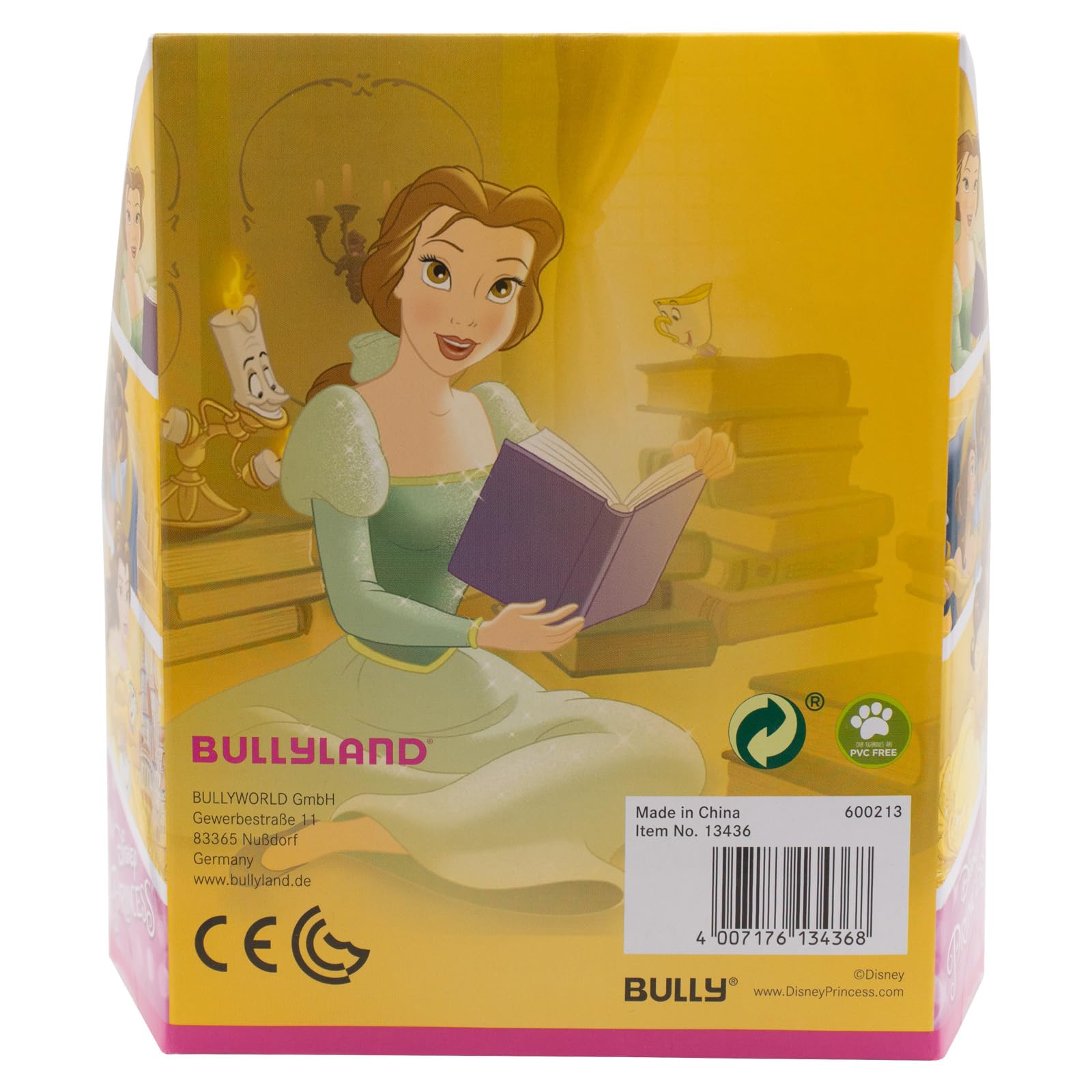 bullyland-disney-princess-belle-pottine-spielfiguren-set-13436 image 2