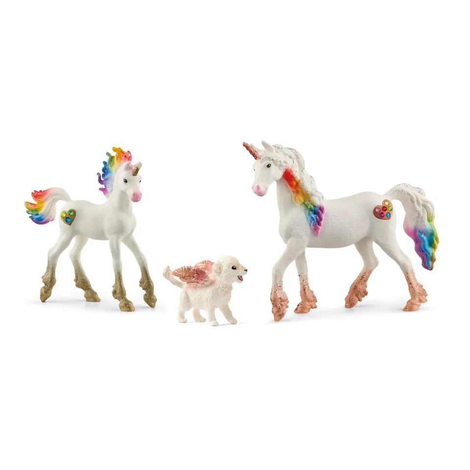 schleich-bayala-magical-set-72290-einhornfigur-regenbogen image 1