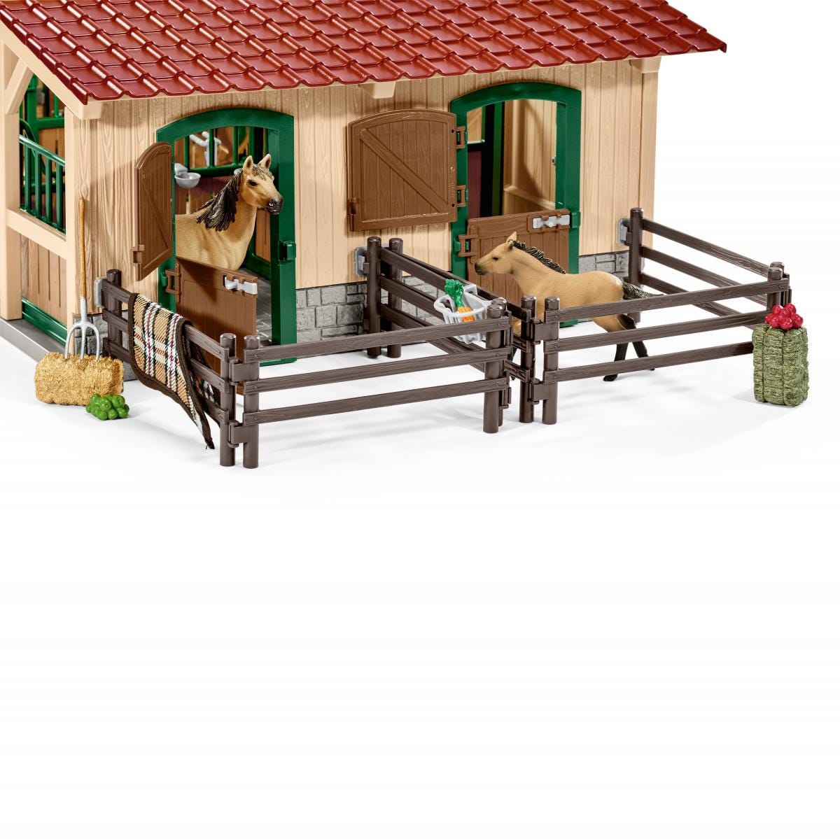 schleich-horse-club-42195-pferdestall-spielset-mit-pferden image 4