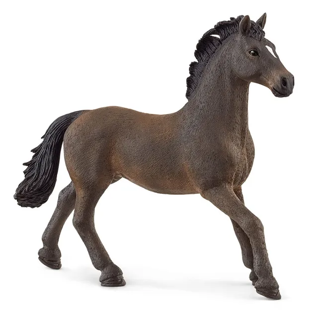 schleich-horse-club-oldenburger-hengst-dressur-pferdefigur image 1