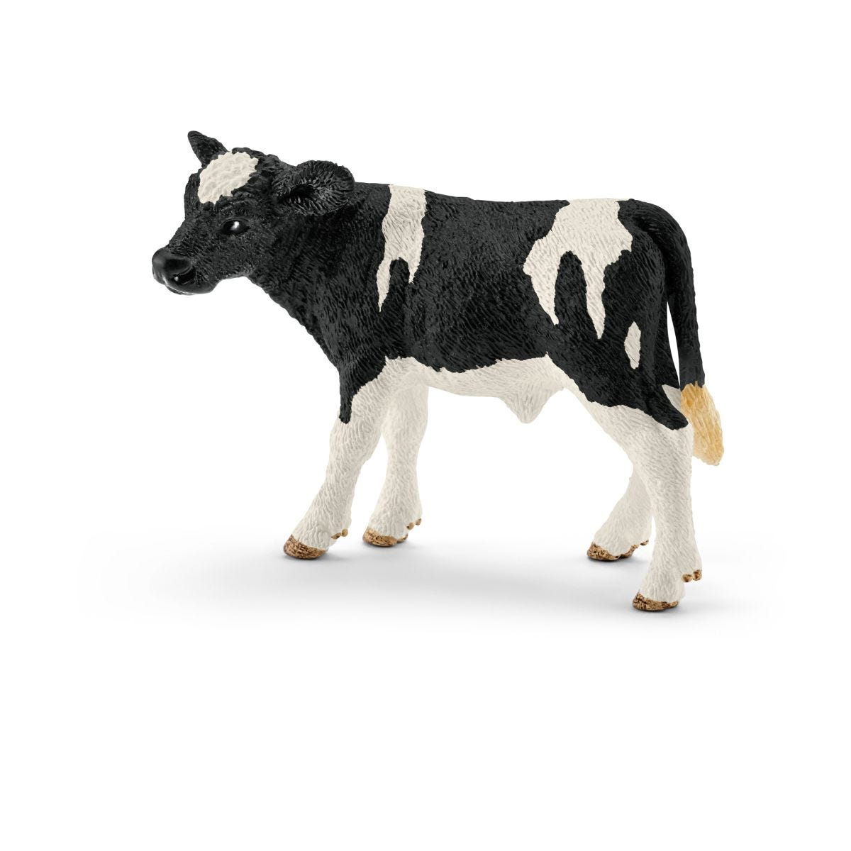 schleich-farm-world-kalb-schwarzbunt-tierfigur image 1