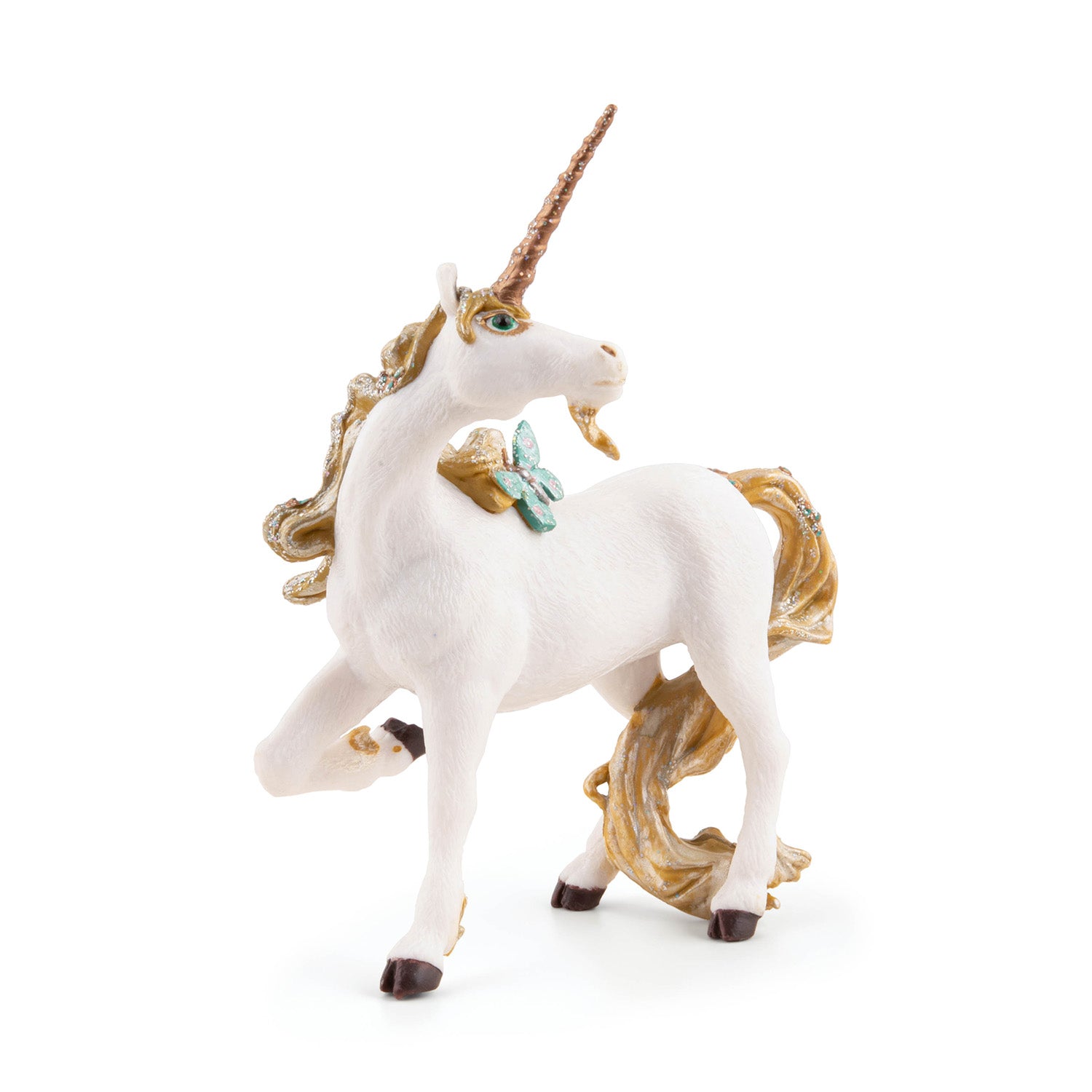 papo-enchanted-world-goldenes-einhorn-einhornfigur image 1