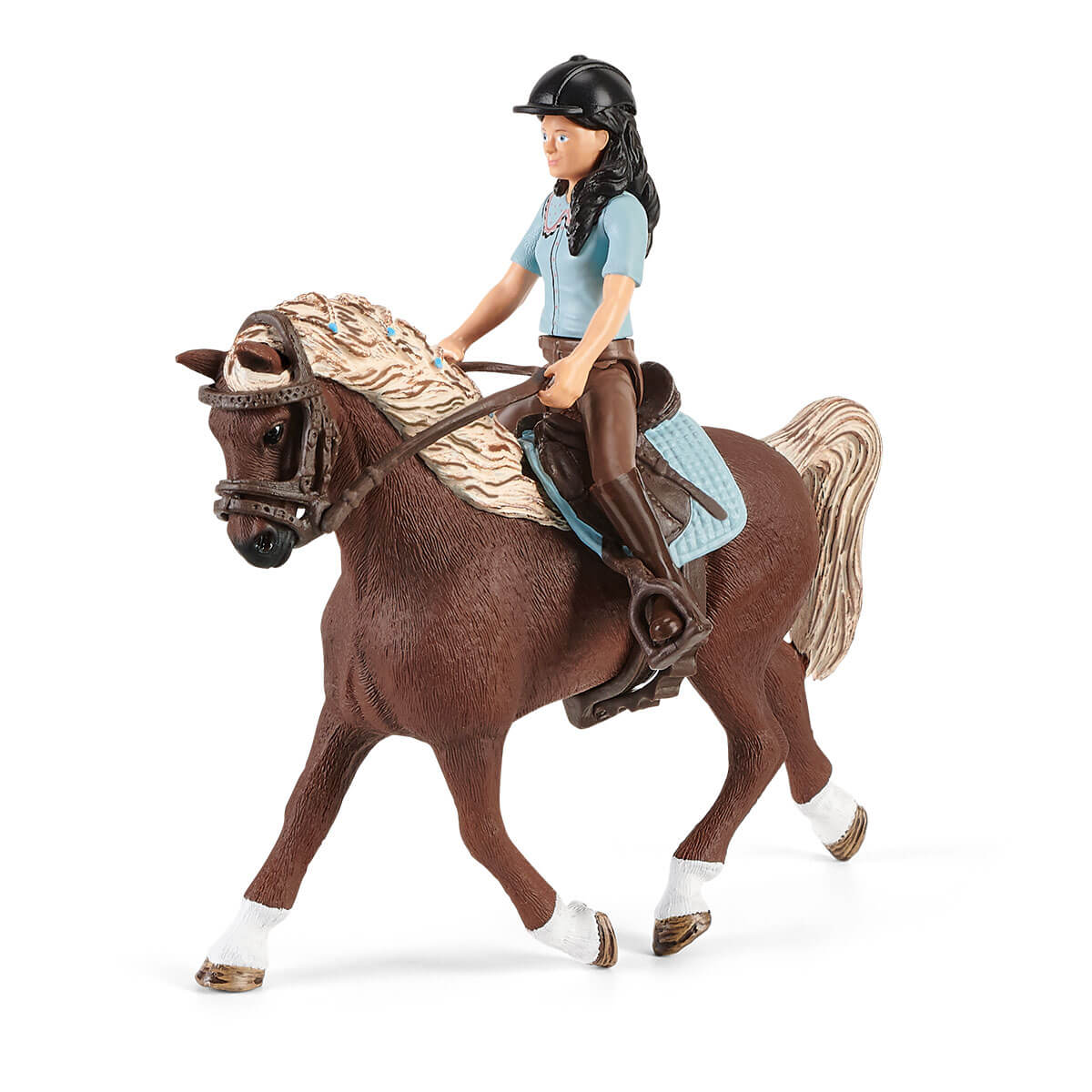 schleich-horse-club-waschplatz-mit-emily-luna-pferd-spielset image 3