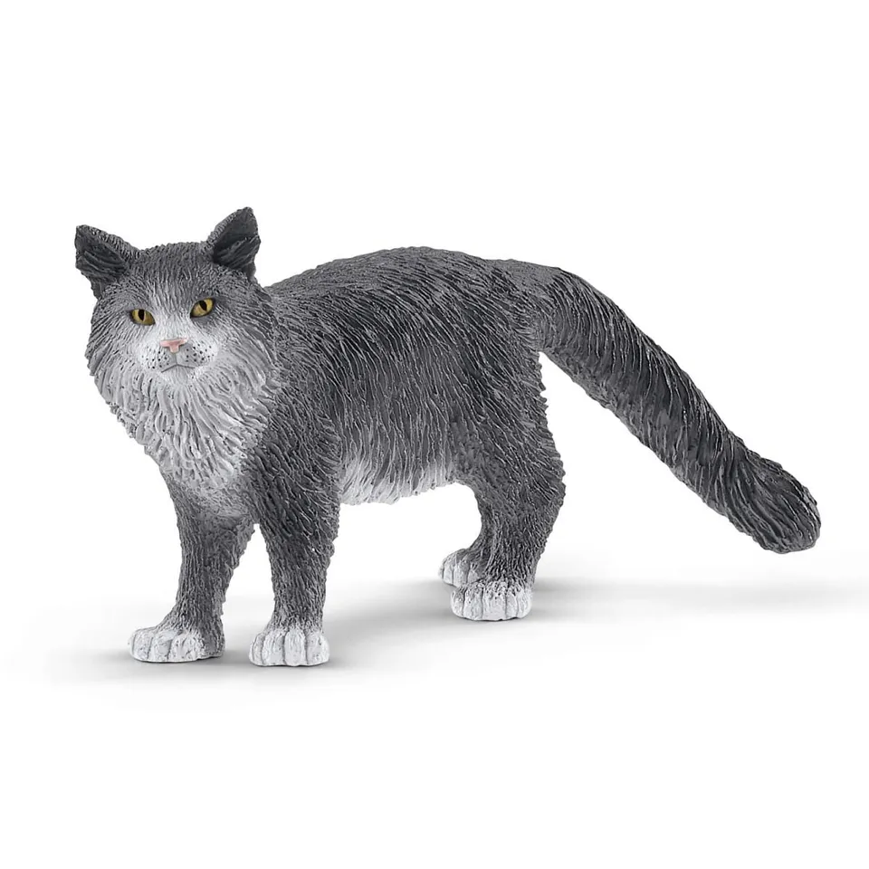 schleich-farm-world-maine-coon-katze-tierfigur-13893 image 1
