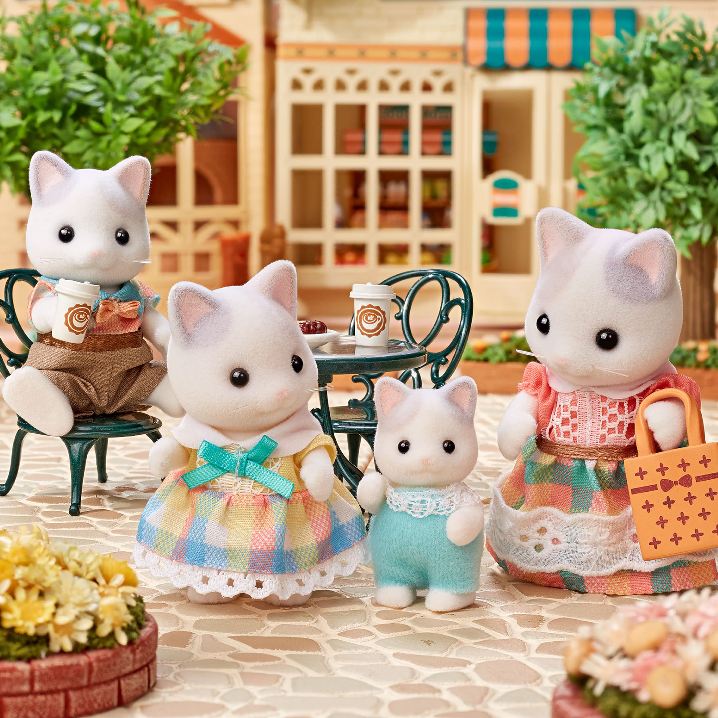 sylvanian-families-5738-milchkatzen-familie-figuren-mit-zubeh-r image 3