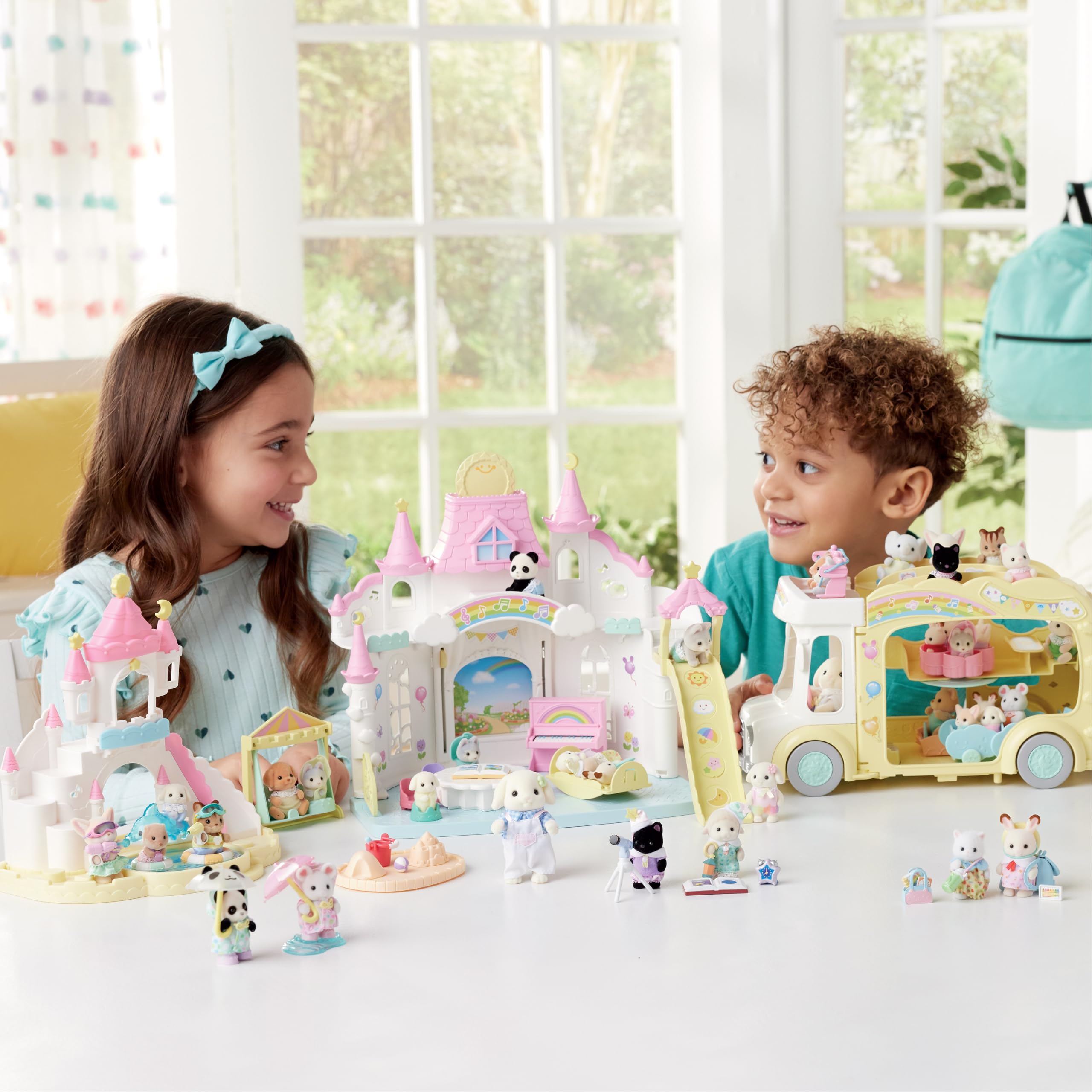 sylvanian-families-5750-bernachtungsparty-figuren-3er-set-baby image 4