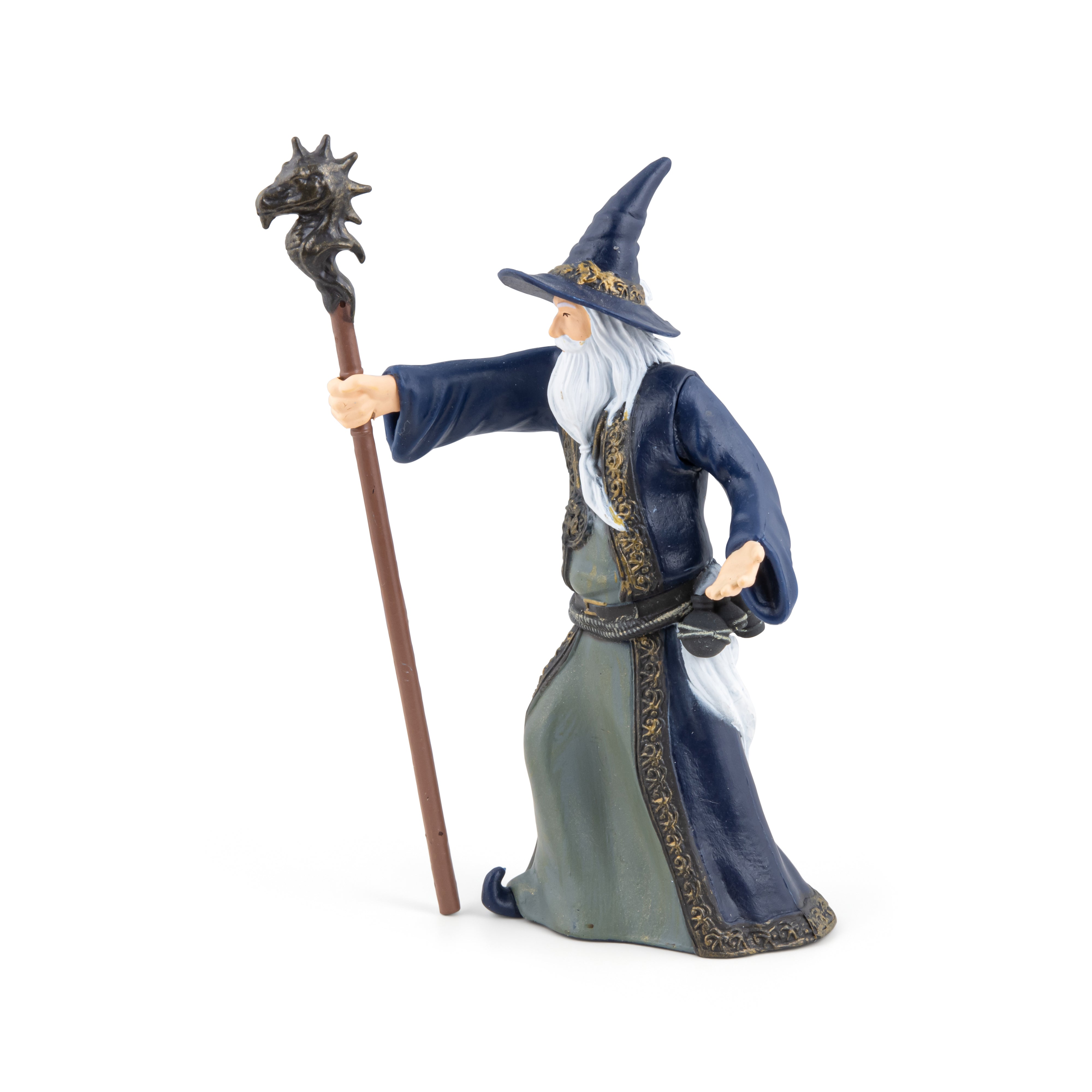 papo-fantasy-zauberer-figur-mit-stab-gr-n-lila-gewand image 4
