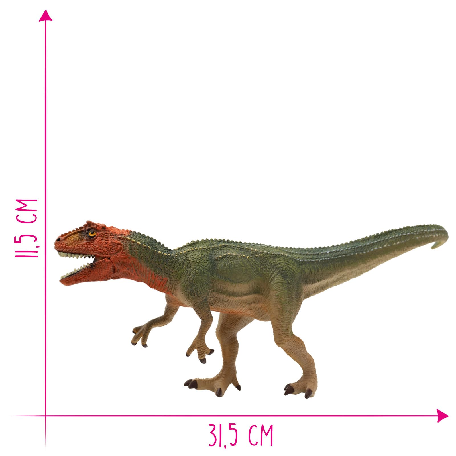 bullyland-dinopark-giganotosaurier-61472-dinosaurier-31-5-cm image 2