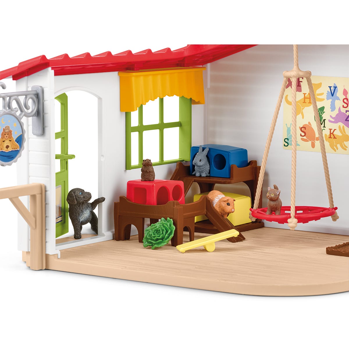 schleich-farm-world-42607-tierhotel-spielset-kleintiere image 3