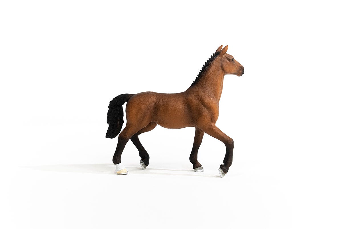 schleich-horse-club-oldenburger-stute-pferd-13945-braun image 6