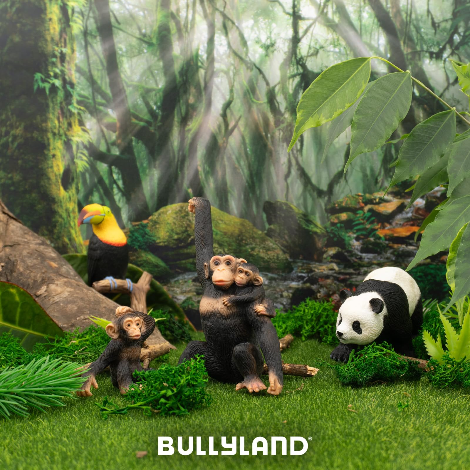 bullyland-safari-schimpansen-baby-63686-tierfigur-5-3-cm image 6