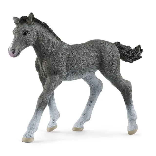 schleich-horse-club-trakehner-fohlen-pferdefigur-schimmel image 1