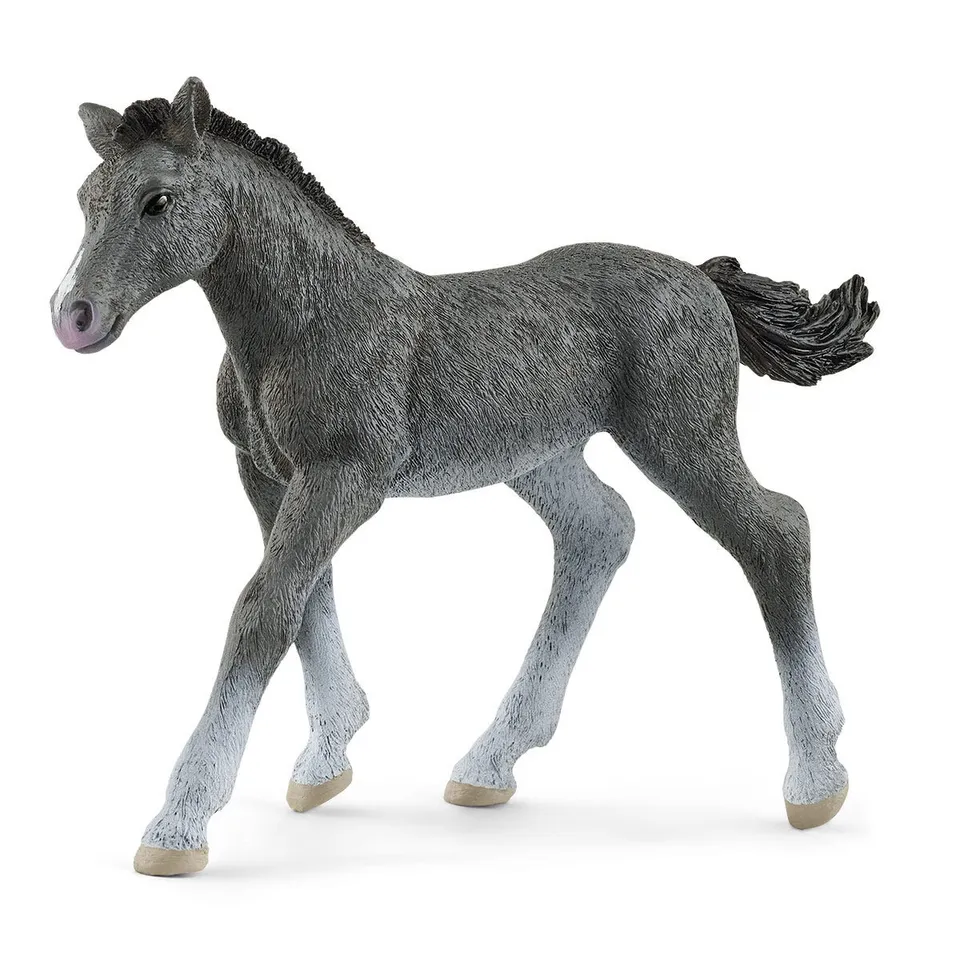 schleich-horse-club-trakehner-fohlen-pferdefigur-schimmel image 1