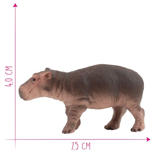 bullyland-safari-nilpferd-kalb-63692-tierfigur-7-5-cm image 8