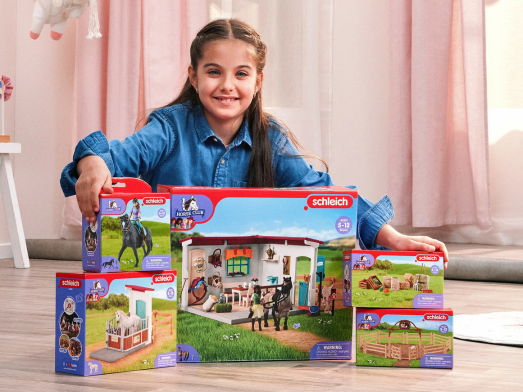 schleich-horse-club-reitfreunde-bundle-pferde-spielset image 1