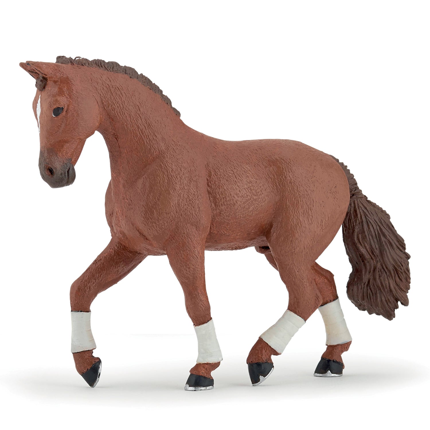 papo-horses-hannoveraner-pferdefigur-braun-dressur image 1