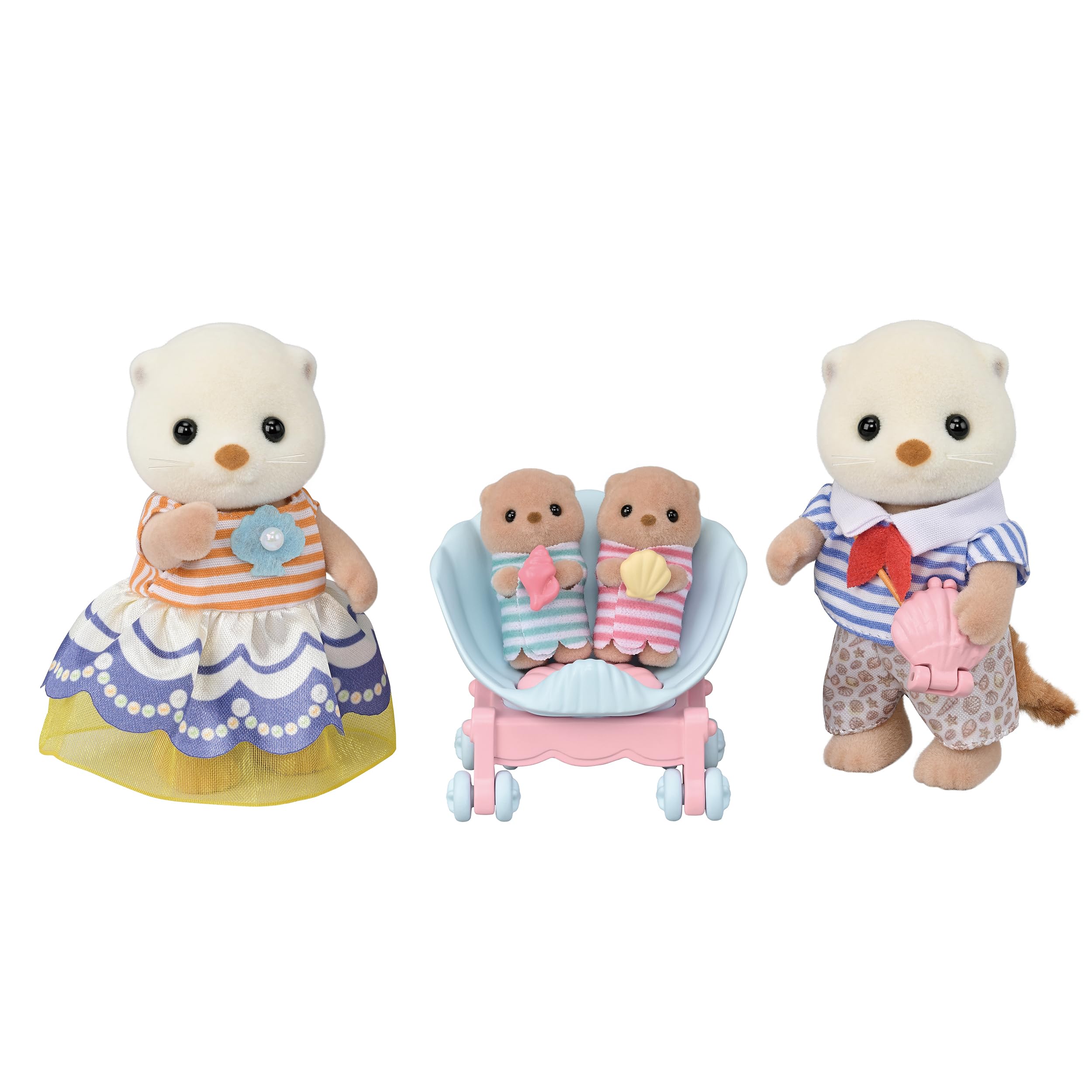 sylvanian-families-seaside-seeotter-familie-5803-figuren-set image 2
