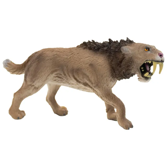 bullyland-museum-line-s-belzahntiger-58375-tierfigur-11-2-cm image 1