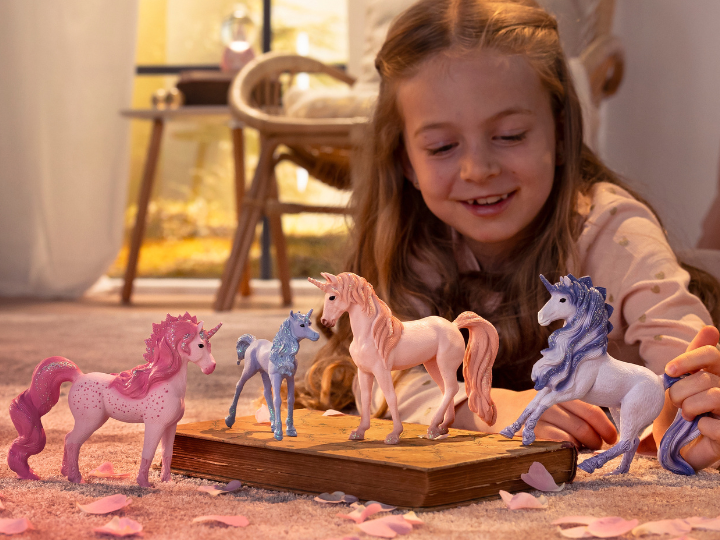 schleich-bayala-reiche-playset-einhorn-mondl-we-set image 1