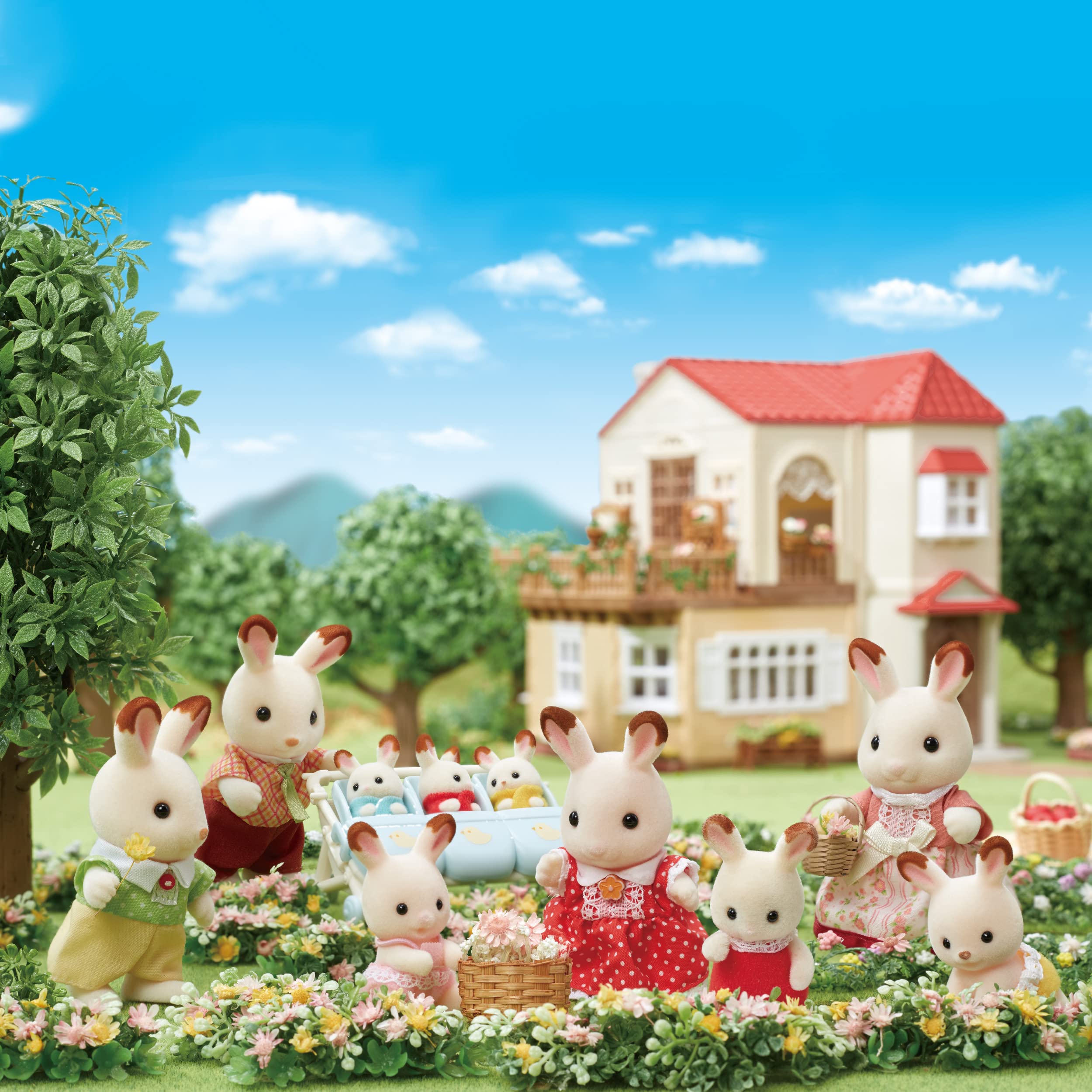 sylvanian-families-village-l5655-schokoladenhasen-familie-4-figuren image 2