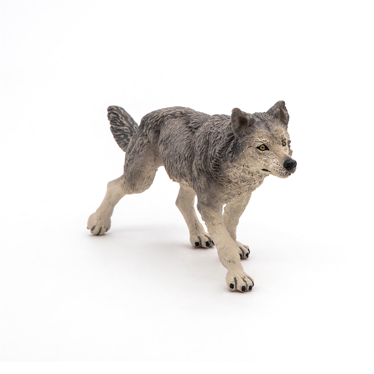 papo-wildlife-grauer-wolf-figur-tierfigur-stehend image 1