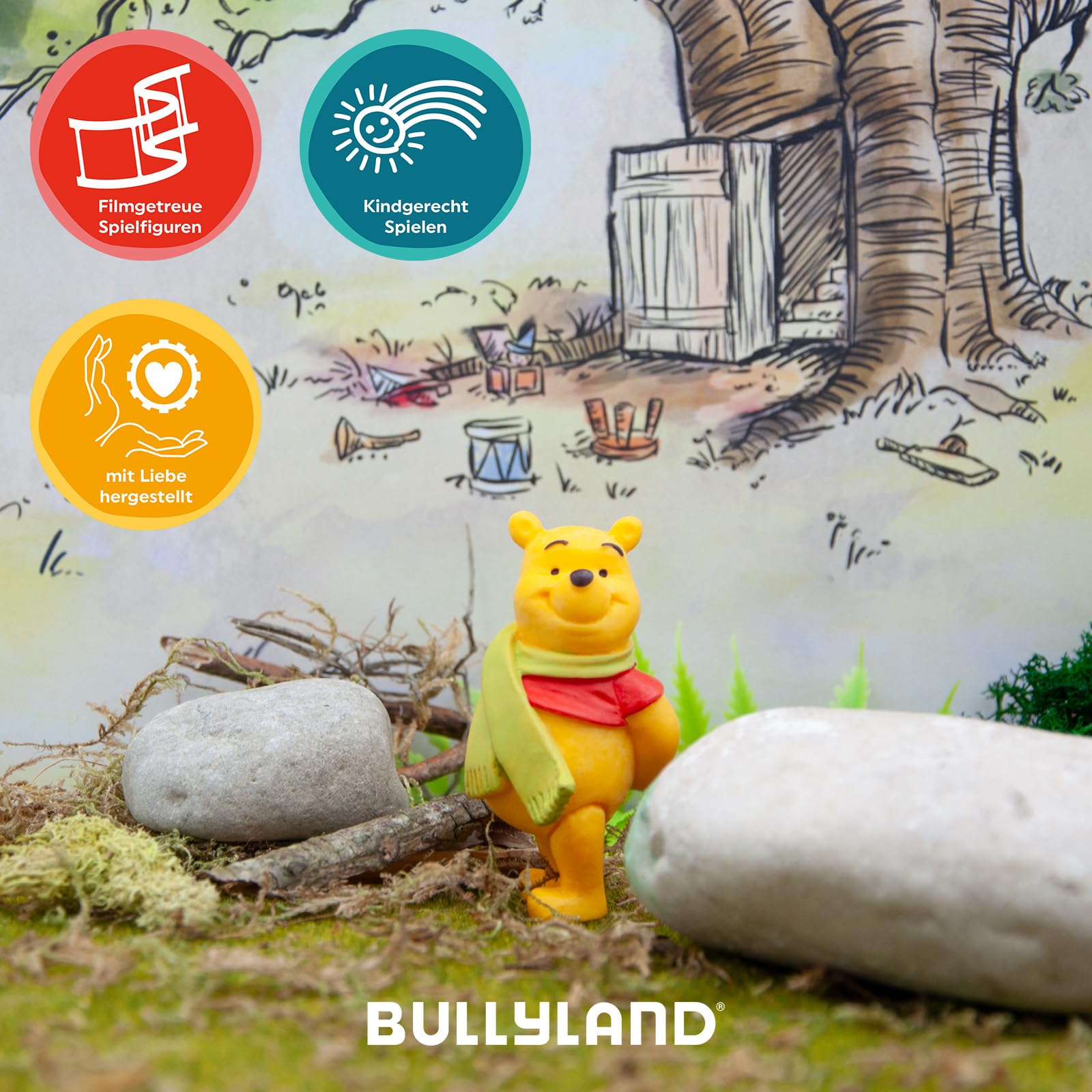 bullyland-disney-puuh-mit-schal-12327-spielfigur-6-4-cm image 5