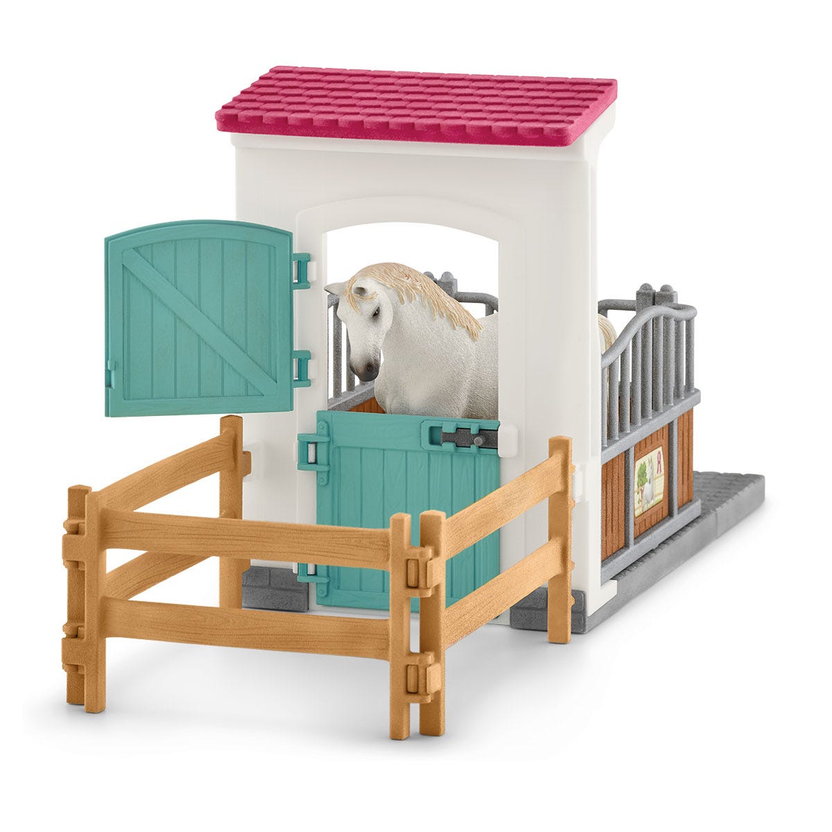 schleich-horse-club-pferdebox-42569-spielset-stall image 8
