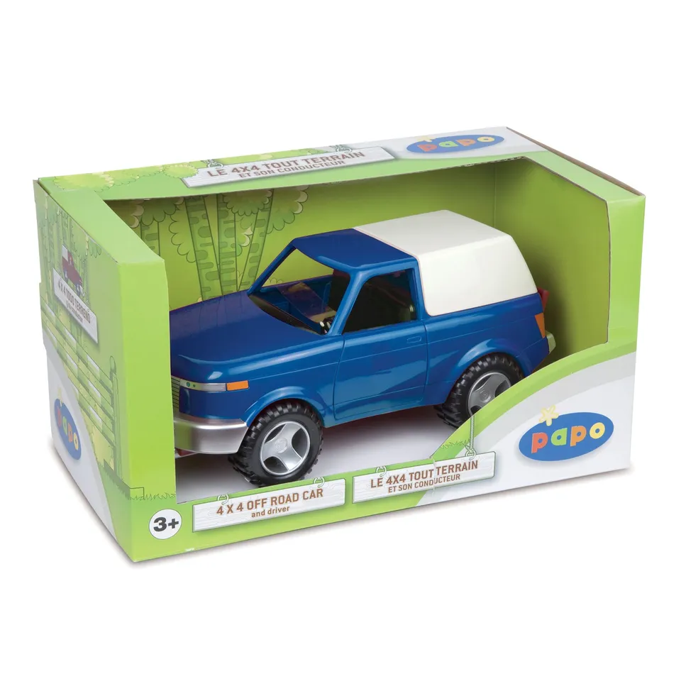 papo-horses-4x4-gel-ndewagen-spielauto-anh-ngerkupplung image 1