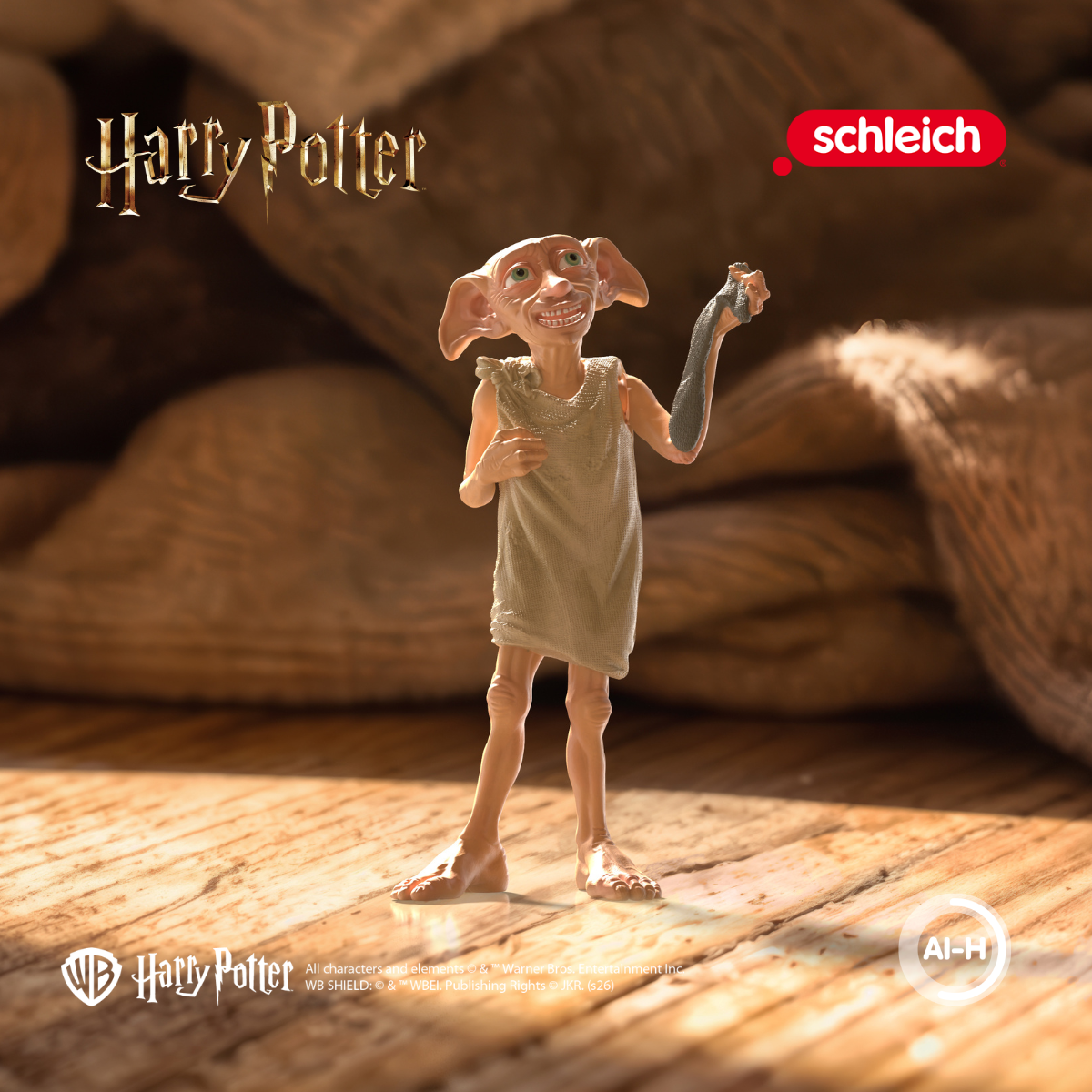schleich-harry-potter-dobby-mit-socke-figur-14906 image 2