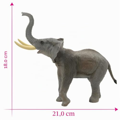 bullyland-safari-afrikanischer-elefant-tierfigur-21-cm image 8