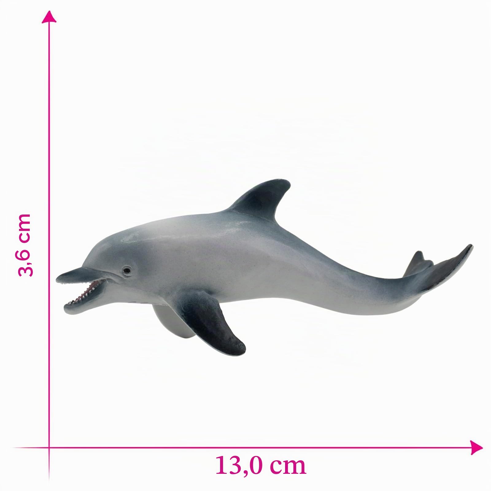bullyland-marine-world-67412-delphin-tierfigur-17-cm-pvc-frei image 2