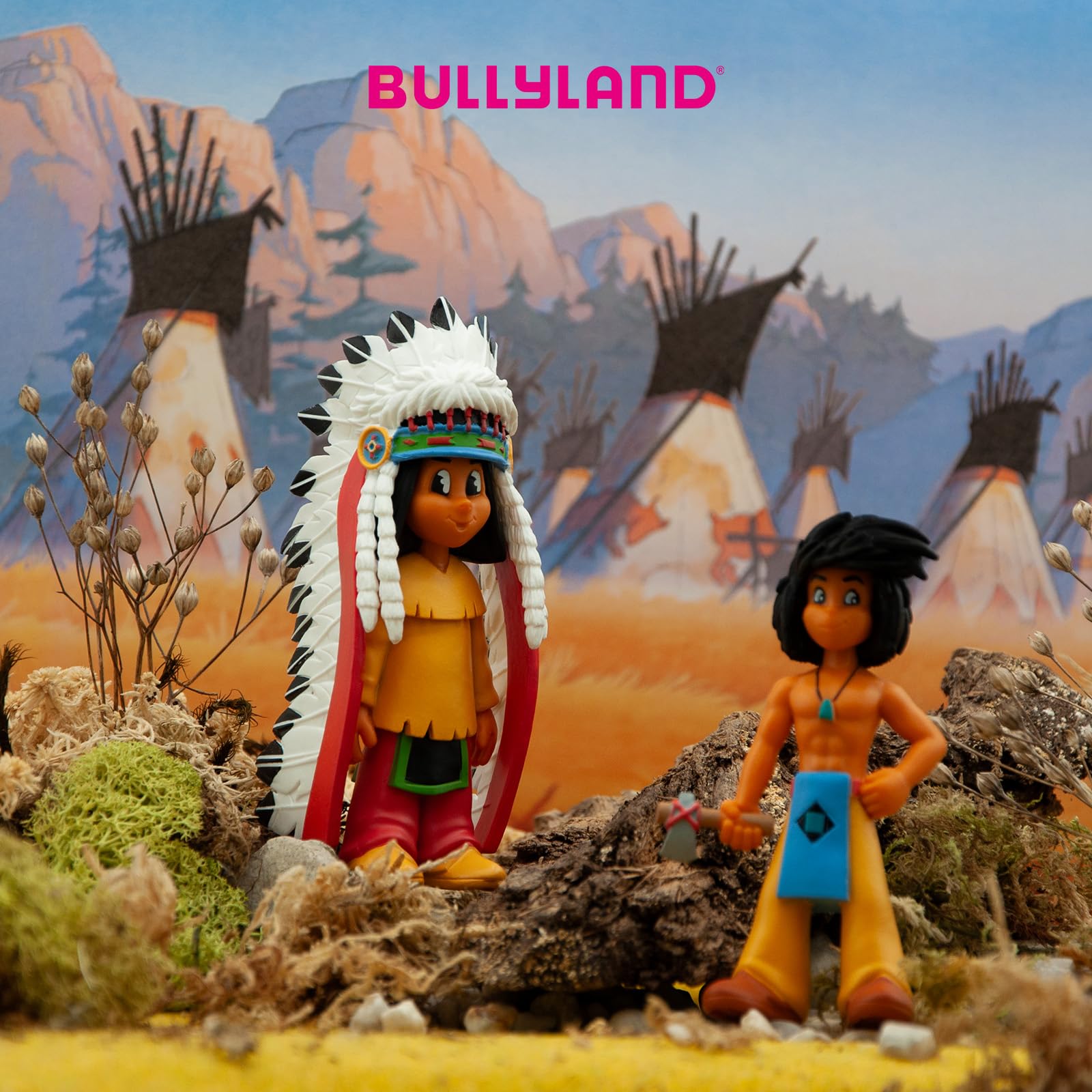 bullyland-yakari-43364-spielfigur-11-2-cm-mit-federschmuck image 6