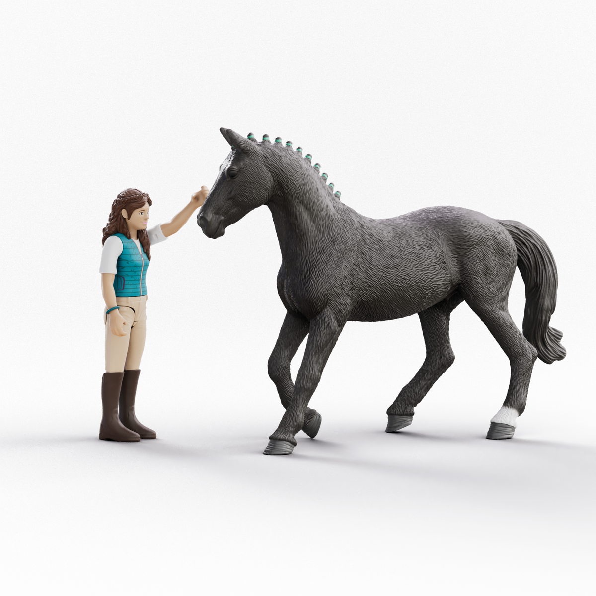 schleich-horse-club-lisa-storm-reiterset-schwarz image 2