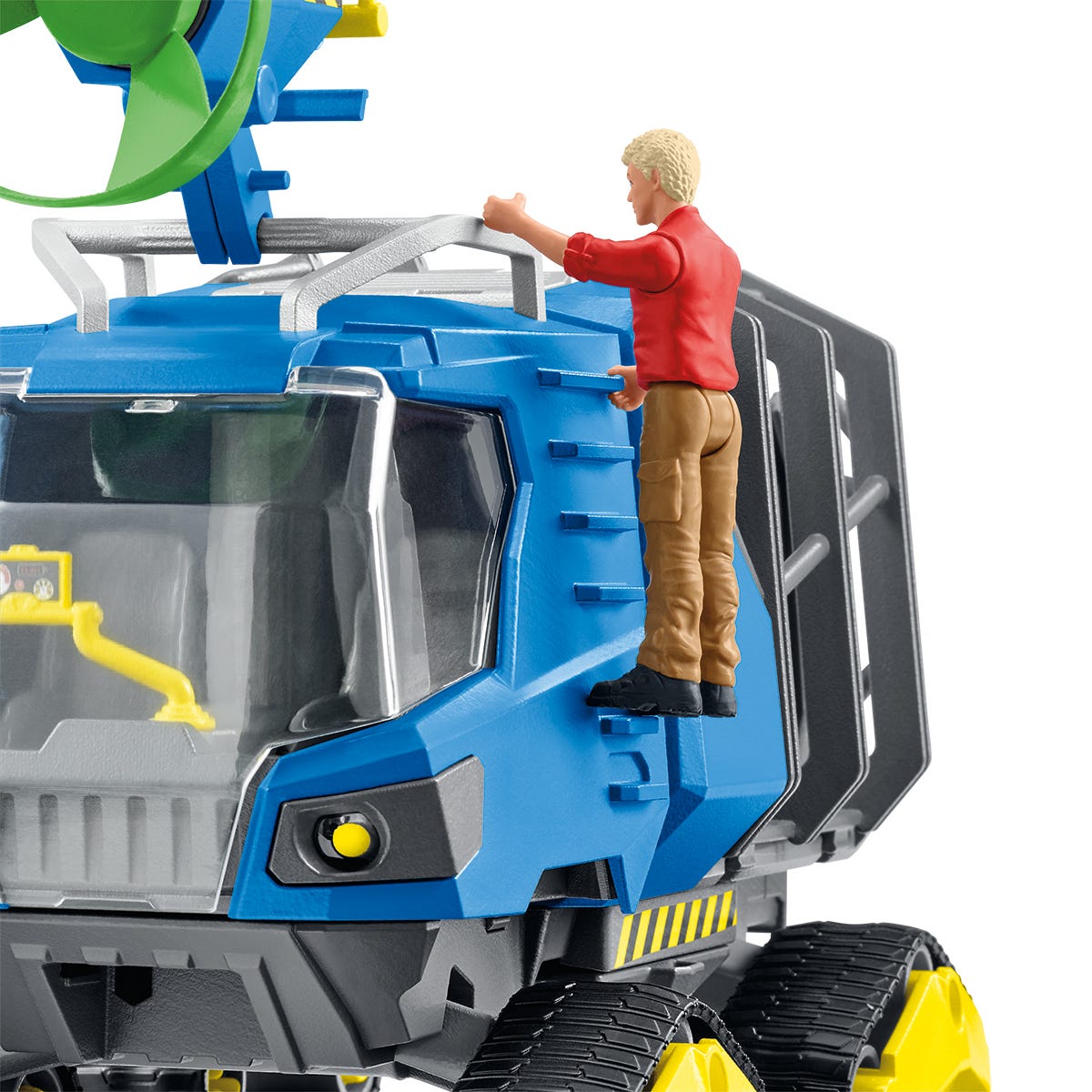 schleich-dinosaurs-track-vehicle-fahrzeug-42604-mit-dakotaraptor image 7