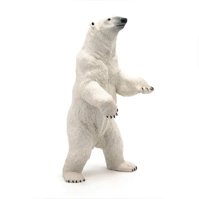 papo-wildlife-stehender-eisb-r-wildtierfigur-wei image 1