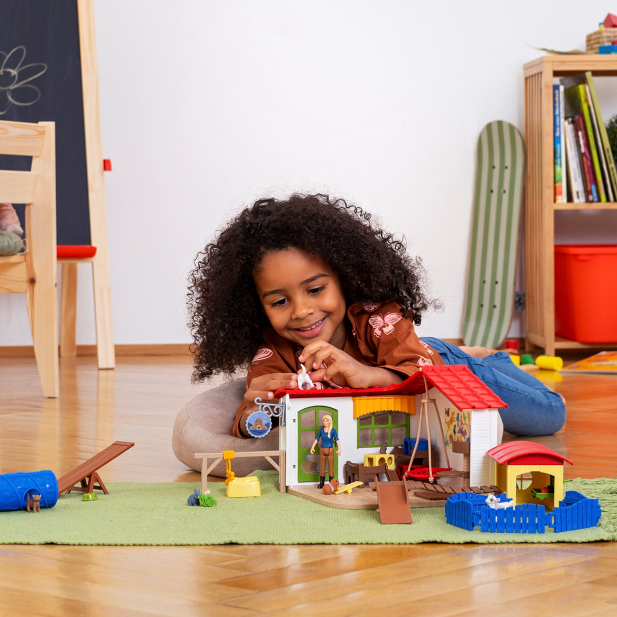 schleich-farm-world-42607-tierhotel-spielset-kleintiere image 2