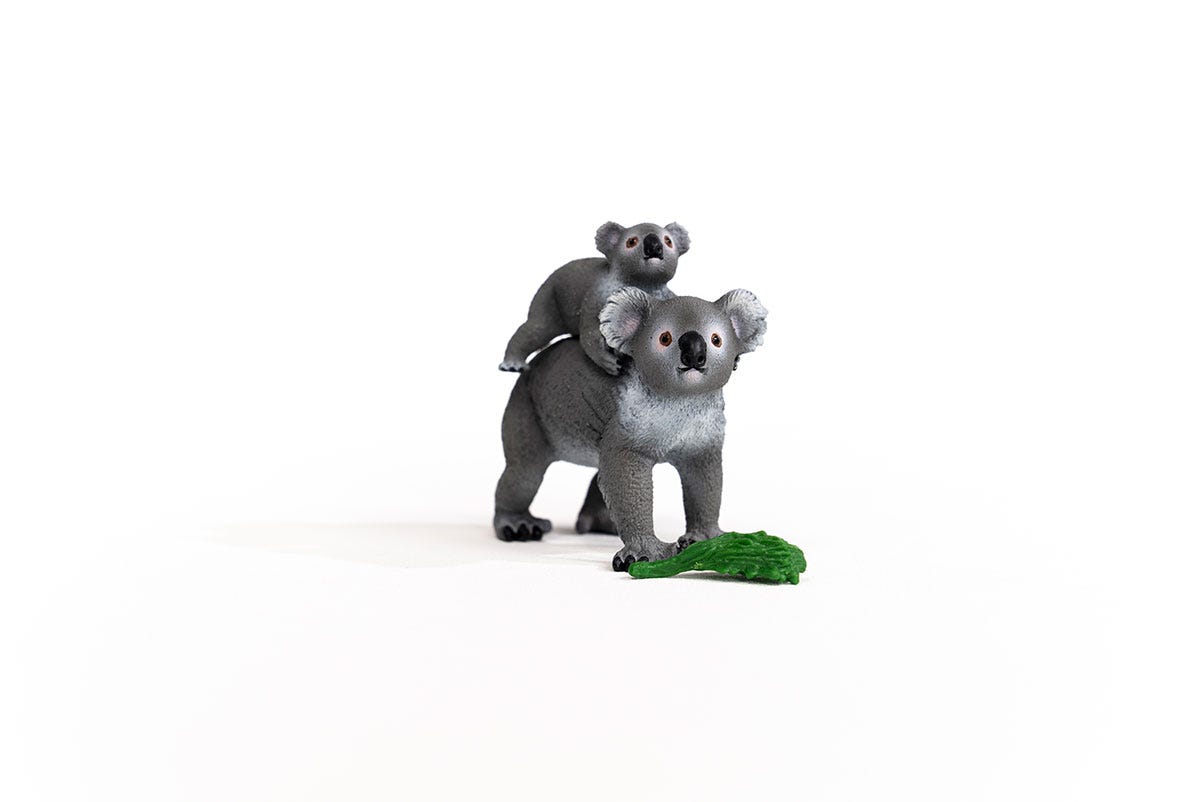 schleich-wild-life-42566-koala-mutter-mit-baby-tierfigur image 7