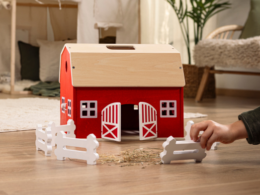 schleich-farm-world-gro-er-bauernhof-holz-spielfiguren-set-bundle image 1