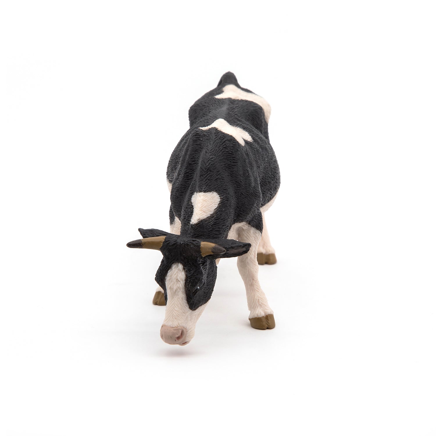 papo-farmyard-friends-kuh-figur-grasend-schwarz-wei image 4