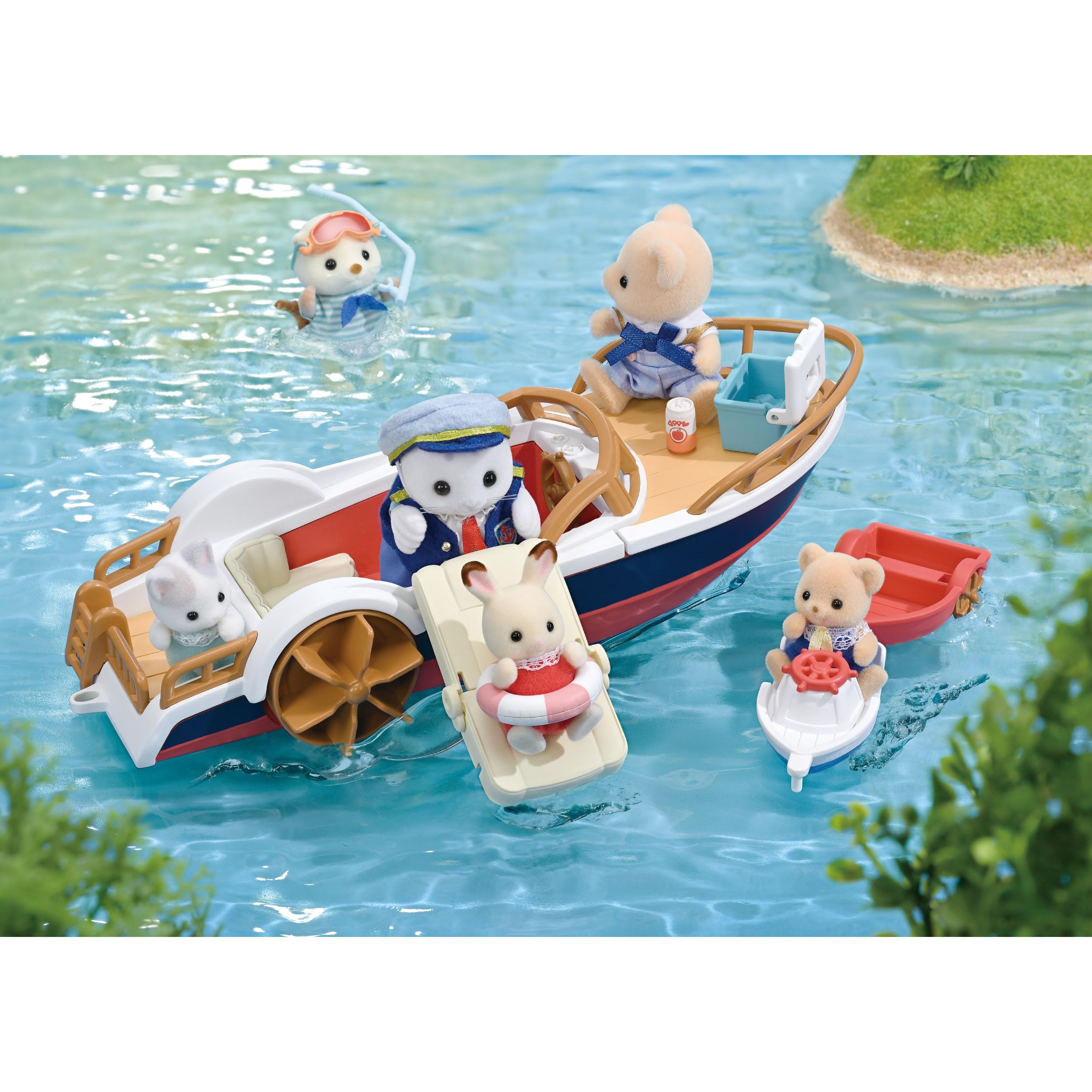 sylvanian-families-seaside-ausflugsboot-mit-robbe-5864-spielset image 6