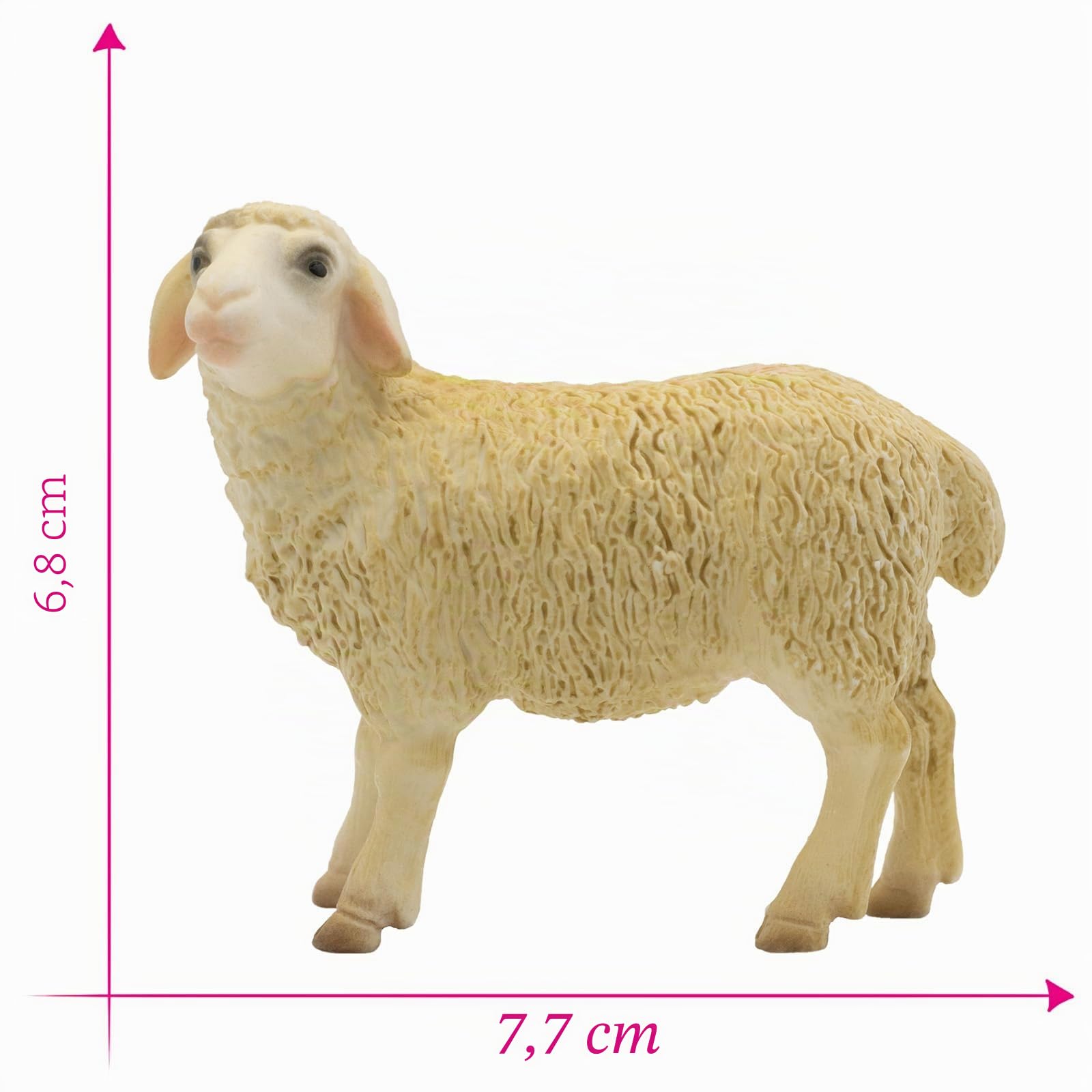 bullyland-farm-schaf-spielfigur-62320-7-7-cm-hoftier image 2