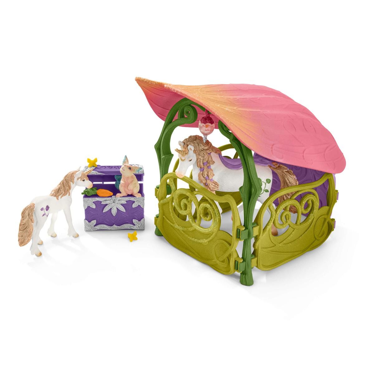 schleich-bayala-bl-tenhaus-spielset-einh-rner-see-42445 image 3