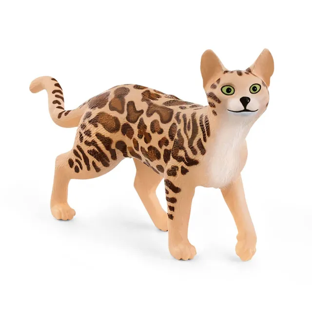 schleich-farm-world-13918-bengal-katze-tierfigur image 1